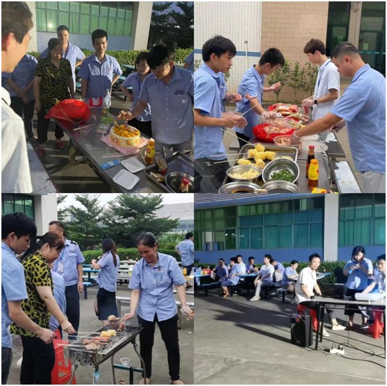 2022年7月蜜桃麻豆亚洲国产成人新能源员工生日会现场